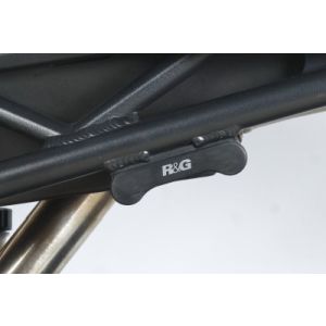 R&G アールアンドジー R&G RG-BLP0017BK リアフットレストプレート ブラック TRIUMPH Daytona675 06-12