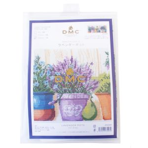 DMC DMC 日本限定復刻 刺繍キット LAVENDER POT 1セット DMC-JPXC0265