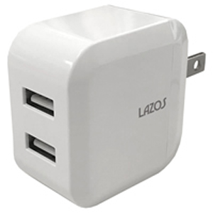 lazos ラソス ラソス L-3.4AC AC充電器 2口 3.4A