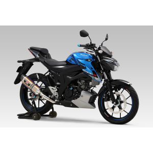 ヨシムラ YOSHIMURA ヨシムラ 110A-525-5180B 機械曲R-77Sサイクロン STBC GSX-R125(18-21/22) GSX-S125(18-21/22)