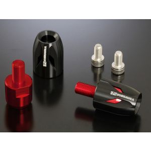 ヨシムラ YOSHIMURA ヨシムラ 696-0H2-1200 ハンドルバーエンド High Line(レッド) スズキ汎用 M12