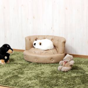 後藤家具物産 後藤家具物産 引っかきキズに強い特殊生地を採用 チェスターフィールド風コンパクトペットソファー PSO-MG-PK-S メーカー直送 代引不可 北海道沖縄離島不可