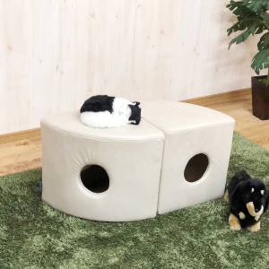 後藤家具物産 後藤家具物産 ねこちゃんのトンネル秘密基地 ハイタイプ PSO-1358-IV メーカー直送 代引不可 北海道沖縄離島不可