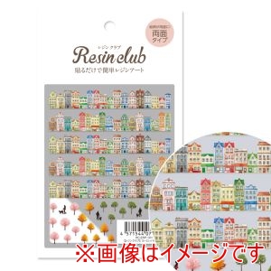 イングカワモト イングカワモト UVレジン用 シールパーツ ヨーロッパの街並み RC-ERP-101