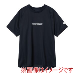 デサント DESCENTE デサント DV5FHT01U 半袖バレーボールシャツ ネイビー 2XO