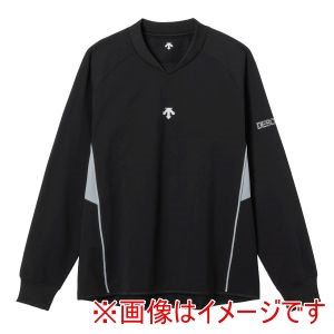 デサント DESCENTE デサント DV5FWB01U 長袖ピステ ブラック 3XO