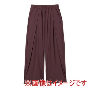 ルコック le coq sportif ルコック LT5SLP31L ウーブンワイドパンツ ワインレッド L