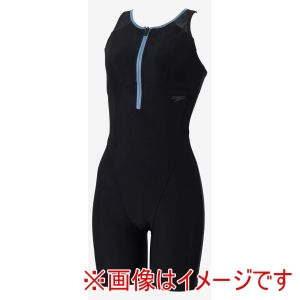 スピード Speedo スピード SFW12562 BUILD UP KNEE ブラックxグレーッシュブルー L