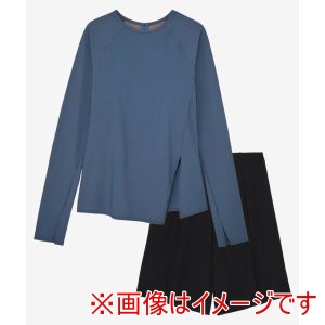 スピード Speedo スピード SFW22430 L/S SEPARATES ブルーニュイxブラック S