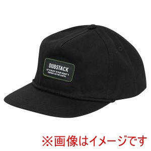 ダブスタック DUBSTACK ダブスタック DSH-T01-BK トラッカー キャップ patch tracker cap ブラック ONE SIZE FREE