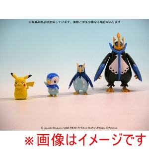 バンダイ BANDAI バンダイ ポケモンプラモコレクション 06 エンペルト進化セット