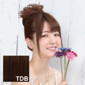 プリシラ プリシラ シュシュ フワフワ カール 耐熱 ダークブラウン VS-31-TDB