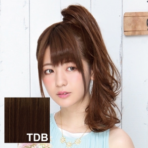 プリシラ プリシラ シュシュ ワン カール 耐熱 ダークブラウン VS-38-TDB
