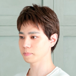 プリシラ プリシラ 男性用 5分 ウィッグ レイヤー ショート 耐熱 ダークブラウン GB-22-TDB