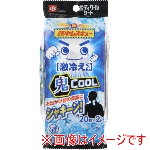 レック LEC レック 熱中ボディクールシート 鬼クール 20枚×2 N00022