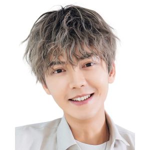 富士達 富士達 ランダムパーマ DAMUPA ブラック グレー MEN-004-BLK-GRY