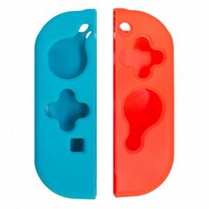 アンサー Answer アンサー Switchジョイコン用 TPUきせかえカバー レッド ブルー ANS-SW080RB