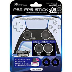 アンサー Answer アンサー PS5コントローラ用 FPSスティック 狙 ブラック ANS-PSV005BK