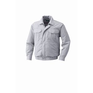 空調服 空調服 KU9055F-C06-S3 綿薄手フルハーネス仕様空調服 ウエアのみ シルバー L