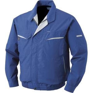 空調服 空調服 KU90470-C04-S7 綿 ポリ混紡ワークウェアのみ ブルー 5L