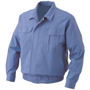 空調服 空調服 KU91730 綿難燃 ウエアのみ ライトブルー Mサイズ
