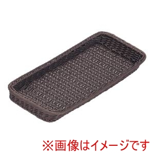 トーダイ トーダイ PPベーカリーバスケット薄型Dブラウン 20型 BB-4020-DBR