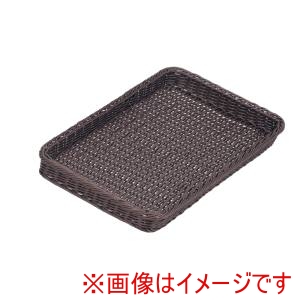 トーダイ トーダイ PPベーカリーバスケット薄型Dブラウン 30型 BB-4030-DBR