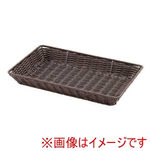 トーダイ トーダイ PP ベーカリーバスケット 長角 1/1 BB-1165-DBR