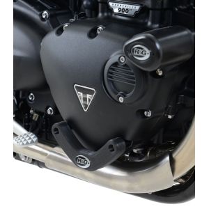R＆G R＆G RG-ECS0109BK エンジンケーススライダー右 ブラック Thruxton1200/R 16-・Speed Twin1200 19-・STREET TWIN 16-18