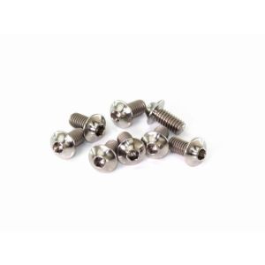 クリエーションモデル クリエーションモデル B01408U-T M4x8mmチタンUFOヘッドスクリュー 8個