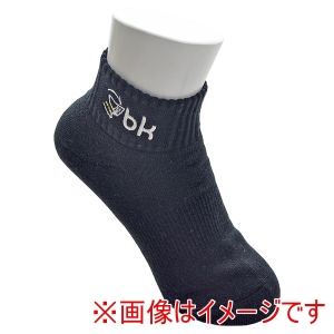 ブラックナイト Black knight ブラックナイト SC-2940 ソックス ショート丈 ブラック 19-22