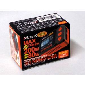 ハイテック ハイテック X1 Nano ナノ USB充放電器 GAGAコラボ ブラック