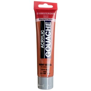 ターレンスジャパン ターレンス アムステルダム アクリリックガッシュ 70ml 411 バーントシェンナ