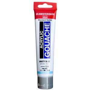 ターレンスジャパン ターレンス アムステルダム アクリリックガッシュ 70ml 134 ホワイティブルー