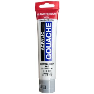 ターレンスジャパン ターレンス アムステルダム アクリリックガッシュ 70ml 705 ニュートラルグレー No.1
