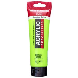 ターレンスジャパン ターレンス アムステルダム アクリリックカラー 120ml 672 リフレックスグリーン