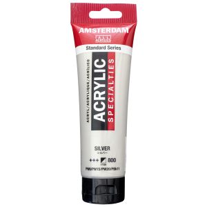 ターレンスジャパン ターレンス アムステルダム アクリリックカラー 120ml 800 シルバー