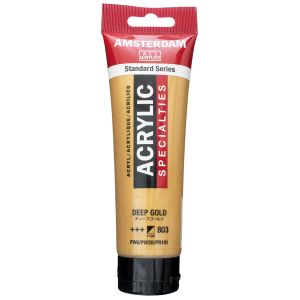 ターレンスジャパン ターレンス アムステルダム アクリリックカラー 120ml 803 ディープゴールド