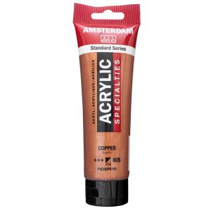 ターレンスジャパン ターレンス アムステルダム アクリリックカラー 120ml 805 カッパー