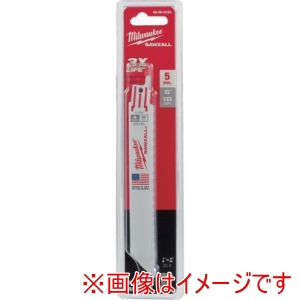 ミルウォーキー milwaukee ミルウォーキー 48-00-5184 THIN KERF金工用レシプロソーブレード 18TPI 152mm 5本パック