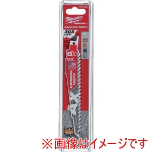 ミルウォーキー milwaukee ミルウォーキー 48-00-5221 AX木工用カーバイドレシプロソーブレード 5TPI 152mm 1本