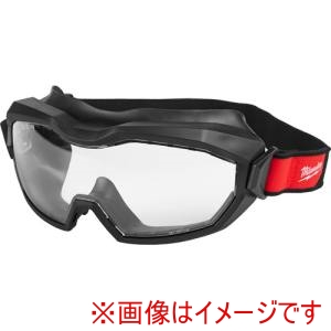 ミルウォーキー milwaukee ミルウォーキー 48-73-2062 セーフティゴーグル 通気孔あり クリア