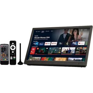 ダイアモンドヘッド OT-PST14TE OVER TIME android搭載14インチポータブルスマートTV