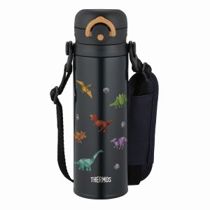 サーモス THERMOS サーモス 真空断熱キッズケータイマグ 500ml ブラック JPF-500 BK