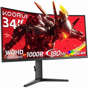 クールイ KOORUI KOORUI 34E6UC 34インチ モニター