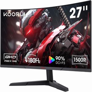 クールイ KOORUI KOORUI 27E6QCA 27インチ モニター