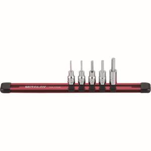 水戸工機 ミトロイ MITOLOY ミトロイ HH206M 1/4 ヘックスソケット ホルダーセット 5コマ6点 水戸工機