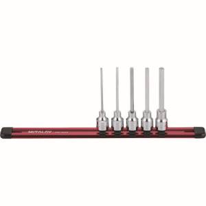 水戸工機 ミトロイ MITOLOY ミトロイ HH306ML 3/8 ヘックスソケット ロング ホルダーセット 5コマ6点 水戸工機