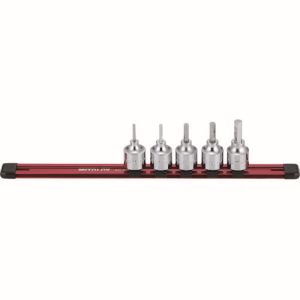 水戸工機 ミトロイ MITOLOY ミトロイ HH406M 1/2 ヘックスソケット ホルダーセット 5コマ6点