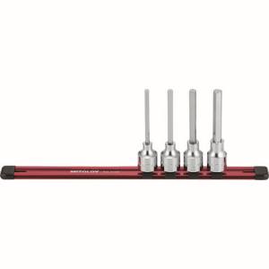 水戸工機 ミトロイ MITOLOY ミトロイ HH405ML 1/2 ヘックスソケット ロング ホルダーセット 4コマ5点 水戸工機